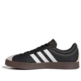 adidas VL Court Shoes White Black Gum ID6017