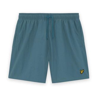 Lyle & Scott Ba&ntilde;ador tipo b&oacute;xer liso - Swimwear - Hombre - Azul - S