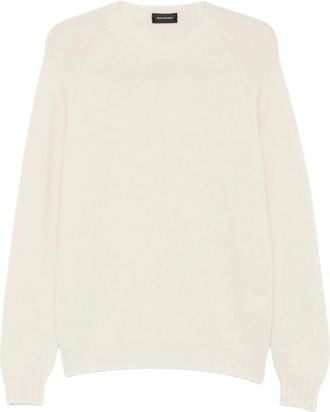 Tagliatore Trui met ronde hals - Heren - Ronde hals truien - Beige - XL - Kasjmier - Truien & Vesten