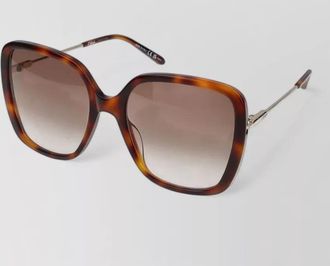Chlo&eacute; oval-frame sunglasses