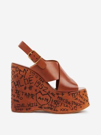 Chloé Maxime Wedge Sandals