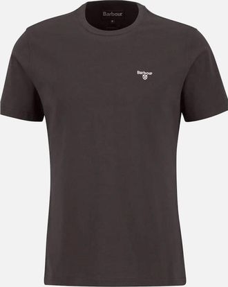 Barbour Mens Barbour Heritage Mens Brown T-shirt - Black - Size: 40