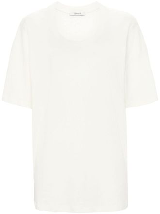 Christophe Lemaire T-shirt met afwerking - Geel