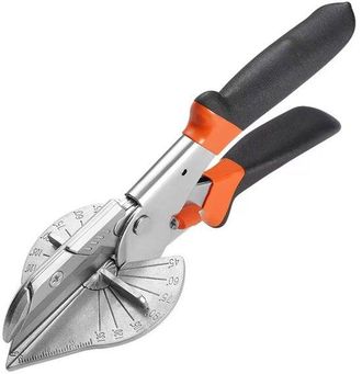 OEM Tijeras De Inglete - Tijeras Angulares - Para Cortar Con Precisi&oacute;n Corcho Y Pvc - &Aacute;ngulos Ajustables De 45 A 135 Grados