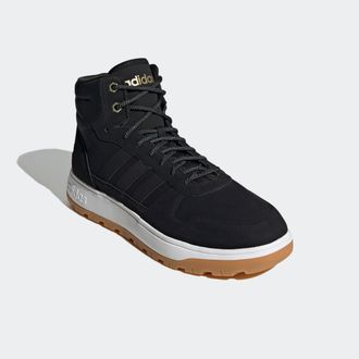 adidas Sneakerboots ADIDAS SPORTSWEAR BLIZZARE, Damen, Gr. 43, schwarz (core schwarz, core schwarz, magold), Polyurethan, Synthetik, Schuhe Sneakerboots, Sne