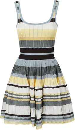 Alaia Crinoline Mini Jurk - Dames - Kleedjes - Veelkleurig - S - Kleedjes