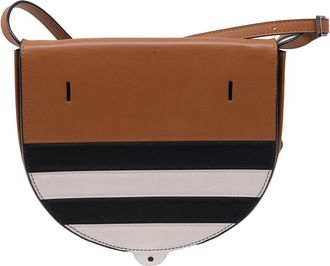 Loewe Brown Leather Mini Heel Crossbody (Authentic Pre-Loved)
