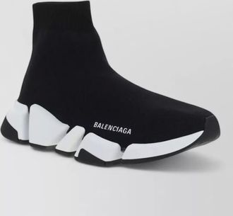 Balenciaga polyester high-top sneakers