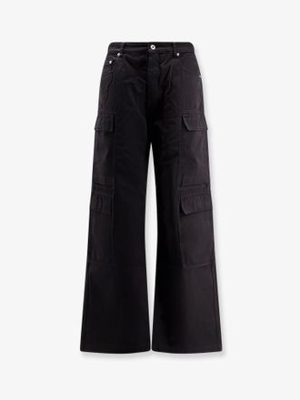 Rick Owens Pantaloni Double Cargo in cotone organico - DRKSHDW - gender_Man