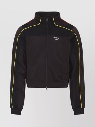 Martine Rose high collar track jacket with side pockets
