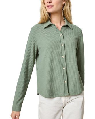 Lilla P Collared Button-Down Shirt