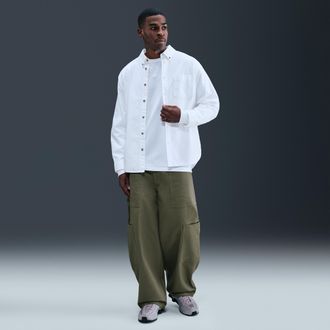 Nike Mens Life Utility Pants in Green | HJ0643-222