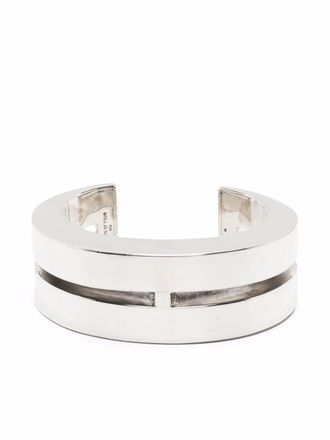 Parts Of Four Bracciale rigido Crescent Crevice - Argento