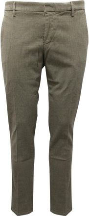 Dondup Heren, Broeken, Groen, Maat: W35