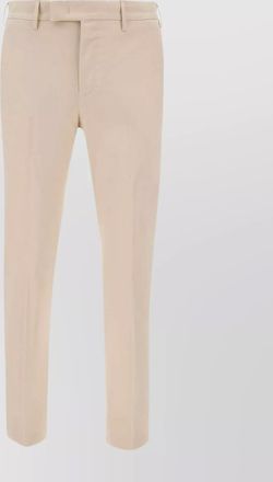 Pantaloni Torino straight leg trousers with belt loops and pockets