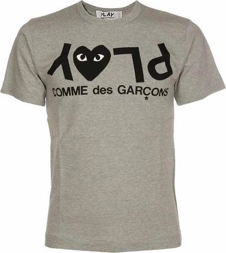 Comme Des Gar&ccedil;ons Logo Cotton T-Shirt