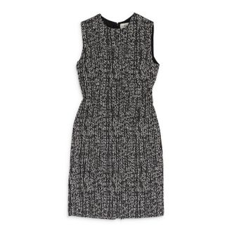 Lanvin BLACK/MULTICOLOR MIDI FORMAL DRESS