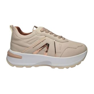 Alexander Smith Sneakers, female, Beige, Size: 10 US sneaker Pelle