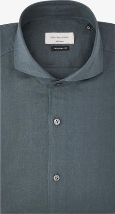 Gentiluomo Linnen Overhemd | Grijs