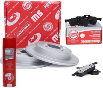 OEM Juego De Discos Y Pastillas De Freno Recubiertos Traseros Mini (r50, R53), (r52), (r56), (r57), (r58), (r59)