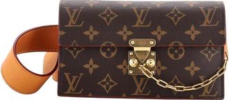 Louis Vuitton S Lock Belt Pouch Monogram (Authentic Pre-Loved)
