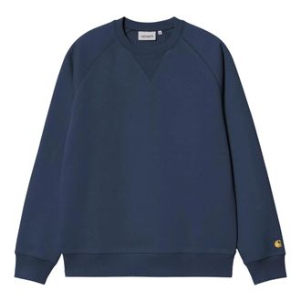 Carhartt Work in Progress Chase Sweat - male - Carhartt Wip - Sweatshirts - Blue - XL - Sweatshirts & Hoodies