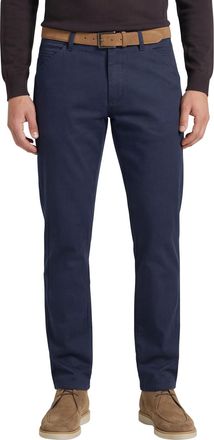 Meyer katoenen broek Meyer Chicago donkerblauw