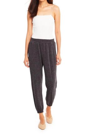 Amanda Uprichard Beacon Pants In Dark Heather Grey