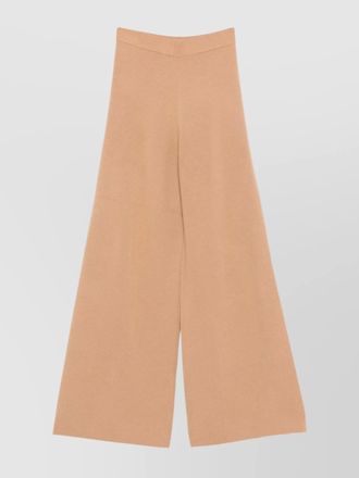 Max Mara cashmere wool straight-leg trousers