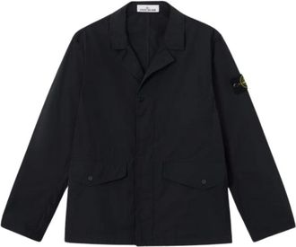 Stone Island Hooded Down Parka - Heren - Zomerjassen - Zwart - 2XL - Polyester - Jassen