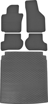 OEM Juego De Alfombrillas De Goma Para Coche Y Maletero Para Vw Passat B6 B7 Sed&aacute;n (2005-2014)