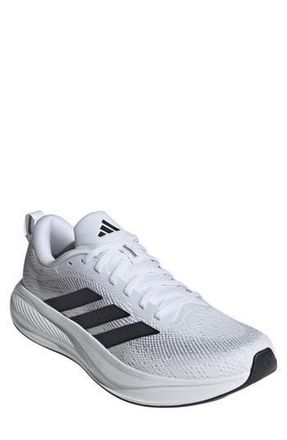 adidas Response Pace Running Shoe in Ftwr White/Core Black/Grey at Nordstrom Rack, Size 12.5