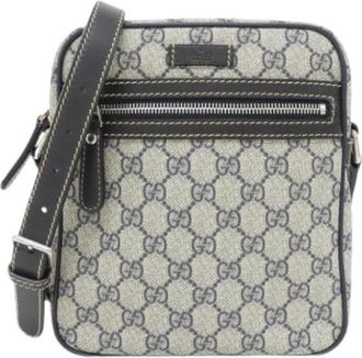 Gucci Pre-owned Shoulder Bag - Dames - Vintage Schoudertas - Beige - ONE Size - Vintage