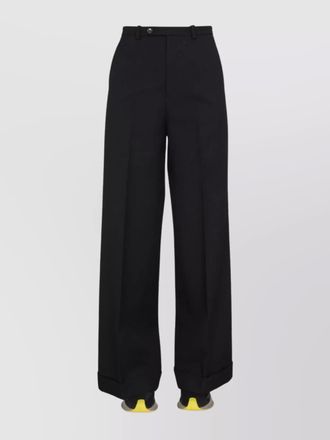 Gucci tailored wide leg wool trousers