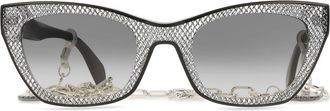 Guess GU7873 01B Womens Sunglasses Silver Size 53