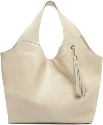 Arezzo Large Sonya Leather Hobo in Panacota at Nordstrom