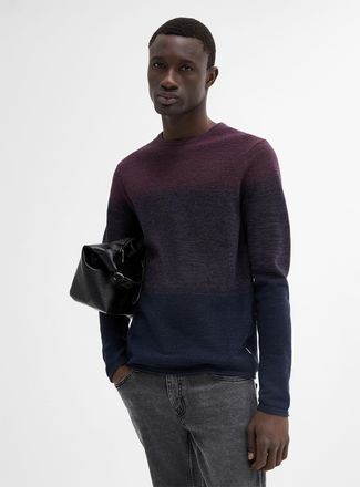 Only & Sons Mens Ombr&eacute; block sweater