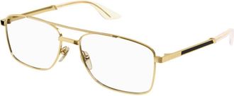 Gucci Gg0986o001 Gold Gold Transparent