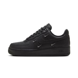 Nike Fitness, Dames, Zwart, 44 EU, Leer, Air Force 1 07 LX