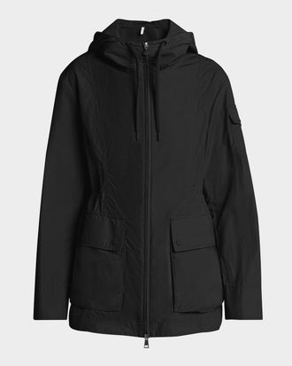 Moncler Leandro Short Hooded Parka