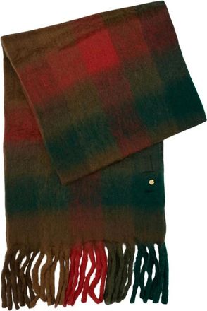 Antik Batik Accessoires, Dames, Veelkleurig, ONE Size, Wol, Scarvis Sjaal