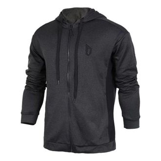 adidas Colorblock Casual Sports Hooded Jacket Mens Black BR9297