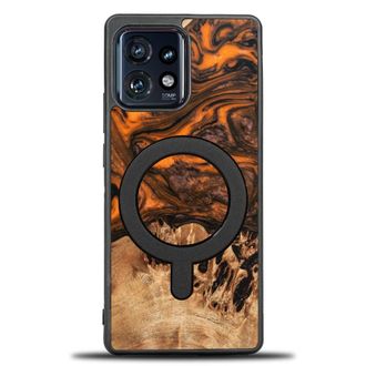 OEM Funda Bewood Unique Para Motorola Edge 40 Pro - Naranja Con Magsafe