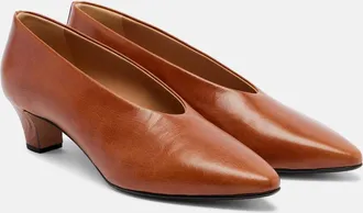Calvin Klein Bri leather pumps