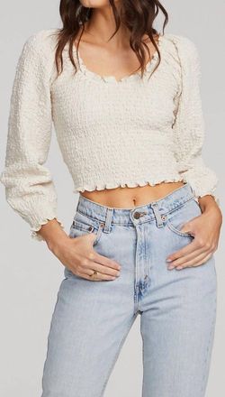 Saltwater Luxe Kayson Top In Cream