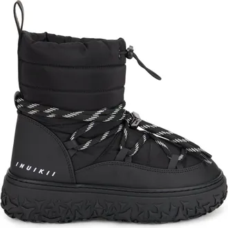 INUIKII Water-Resistant Technical Fabric Boot - Black
