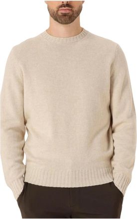 FILIPPO DE LAURENTIIS Heren, Truien, Beige, Maat: L Kasjmier