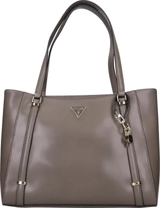 Guess Tassen, Dames, Grijs, ONE Size, Leer, Daryna Elite Tote