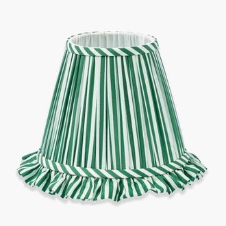 Mrs. Alice Lotus Ruffle Lampshade in Green at Nordstrom