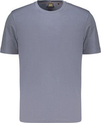 HUGO BOSS Hombre, Camisetas, Azul, Talla: L